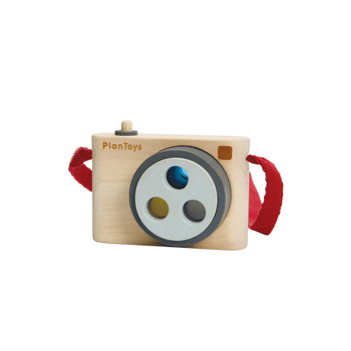 Snap Camera Macchina fotografica con lente colorata gioco in legno - Plan Toys